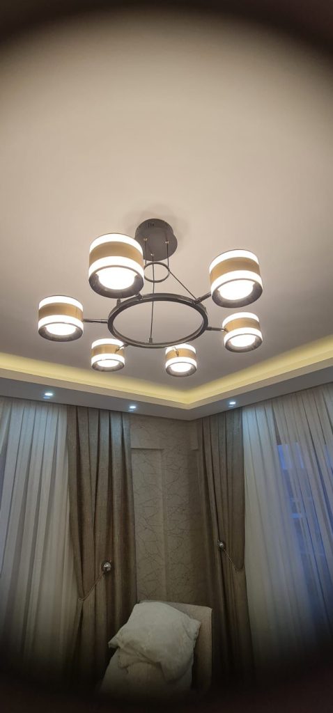 Modern Gold Çok Kollu LED Sarkıt Avize